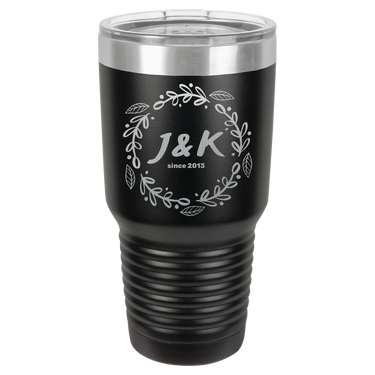 J & K Trendy Print Insulated Tumbler